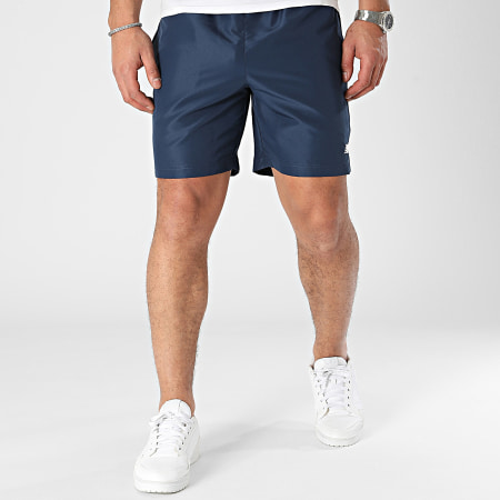 New Balance - MS41501 Pantalones cortos de jogging azul marino