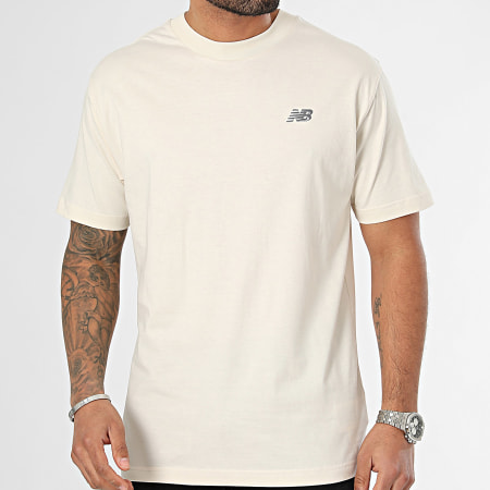 New Balance - Camiseta MT41509 Beige