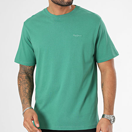 Pepe Jeans - Camiseta Connor PM509206 Verde