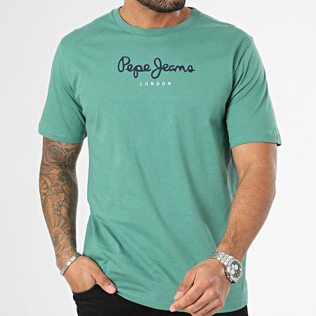 Pepe Jeans - Camiseta Eggo PM508208 Verde Oscuro
