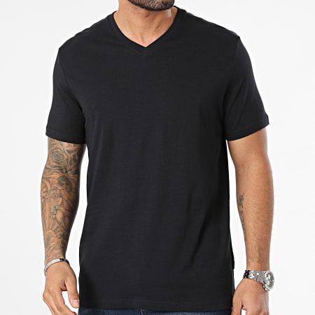 Tiffosi - Camiseta cuello pico Edgar 10043678 Negro