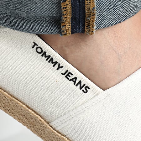 Tommy Jeans - Espadrillas Sreet 1386 Ecru