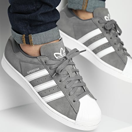 Adidas Originals - Zapatillas Superstar IF3645 Gris Cuatro Calzado Blanco Gris Cinco