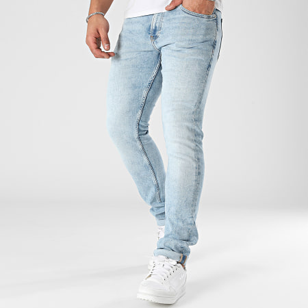 Calvin Klein - 4847 Jeans slim lavaggio blu