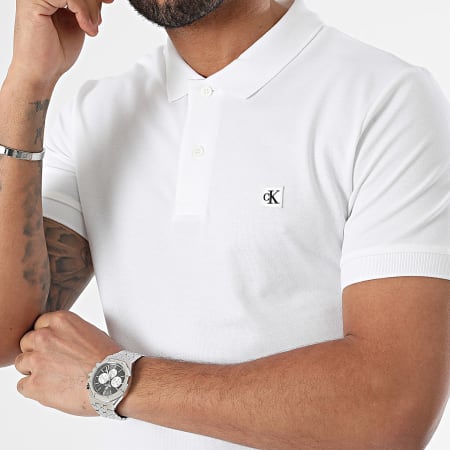 Calvin Klein - Polo Manches Courtes 5269 Blanc