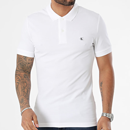 Calvin Klein - Polo Manches Courtes 5269 Blanc