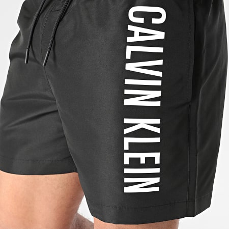 Calvin Klein - Short De Bain Medium Drawstring 1004 Noir