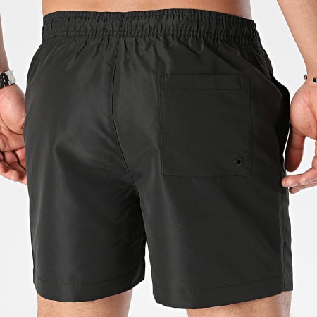 Calvin Klein - Pantalones cortos de baño con cordón medianos 1004 Negro