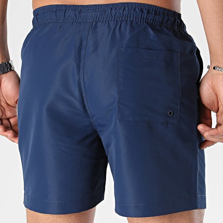 Calvin Klein - Pantalón Corto de Baño Mediano con Cordón 1004 Azul Marino