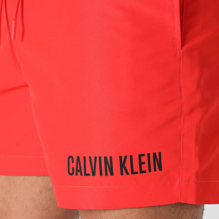 Calvin Klein - Pantaloncini da bagno medi Doppio WB 0992 Rosso