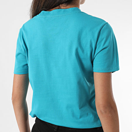 Guess - Camiseta de mujer W2BI69-K8FQ1 Azul claro