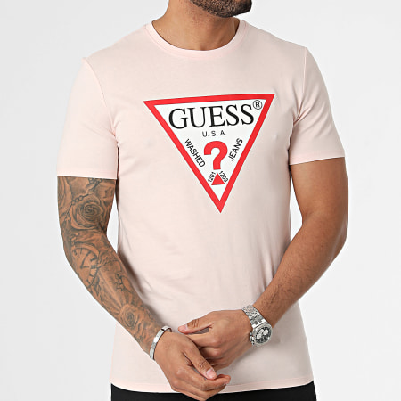Guess - Camiseta M2YI71-I3Z14 Rosa