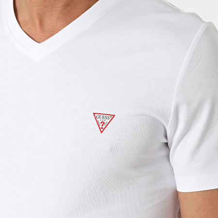 Guess - Camiseta cuello pico M2YI37-I3Z14 Blanco