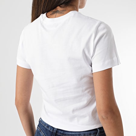 Guess - Tee Shirt Femme V4GI01-I3Z14 Blanc Doré