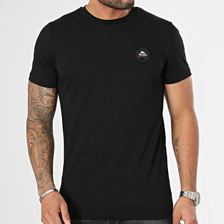Helvetica - Camiseta Ajaccio Negra