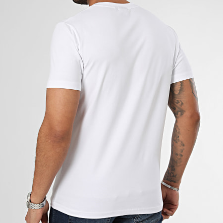 Helvetica - Tee Shirt Ajaccio Blanc