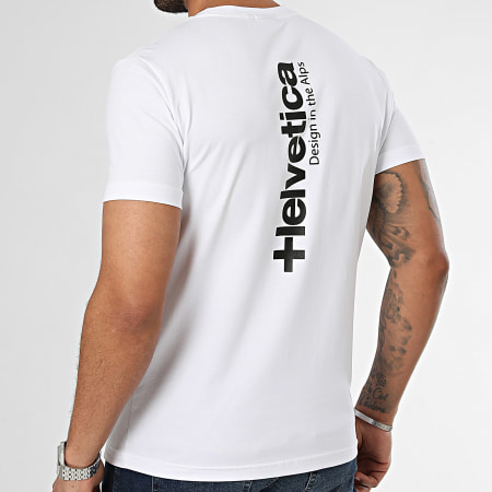 Helvetica - Howard Tee Shirt Bianco