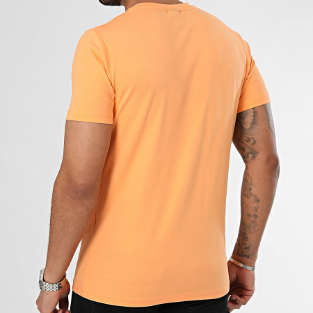 Helvetica - Tee Shirt Ajaccio Orange