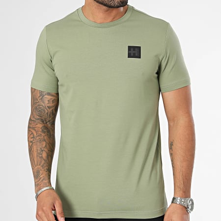 Helvetica - Tee Shirt Howard Vert Kaki