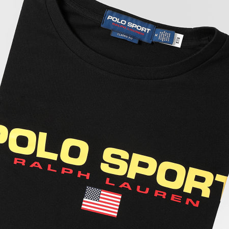 Polo Sport Ralph Lauren - Maglietta Logo Sport Nero
