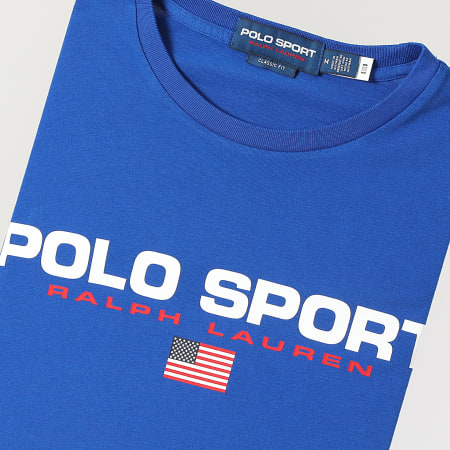 Polo Sport Ralph Lauren - Tee Shirt Logo Sport Bleu Roi