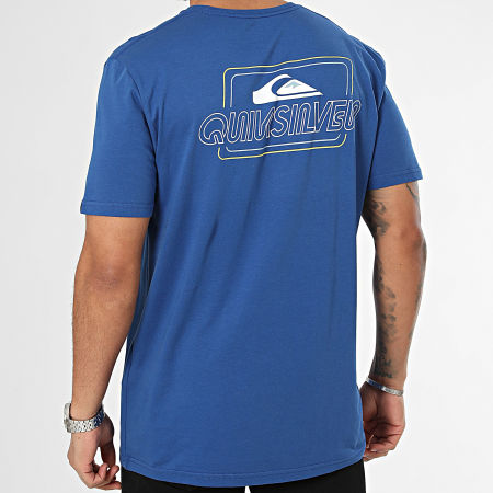 Quiksilver - Tee Shirt Line By Line EQYZT07668 Bleu Roi