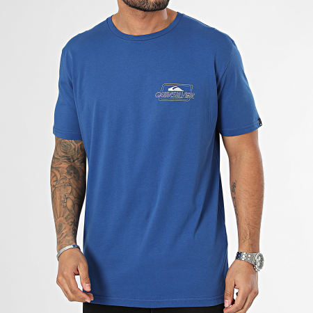 Quiksilver - Tee Shirt Line By Line EQYZT07668 Bleu Roi