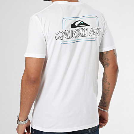 Quiksilver - Tee Shirt Line By Line EQYZT07668 Blanc