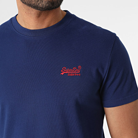 Superdry - Essential Logo Camiseta M1011245A Azul marino