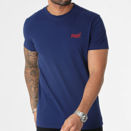 T-Shirt Donna Superdry Sportswear Logo Relaxed Tee: Maglia Relax In Eclipse Navy, Taglia 42