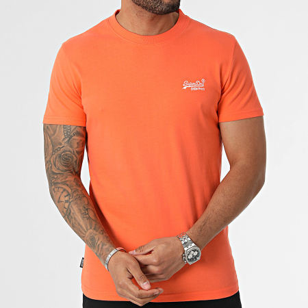 Superdry - Tee Shirt Essential Logo M1011245A Orange