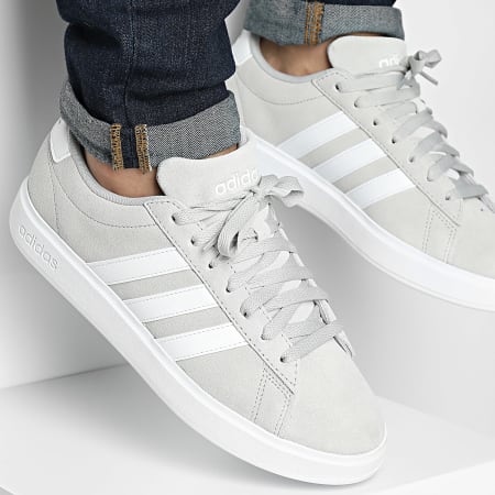 Adidas Sportswear - Sneakers Grand Court 2.0 ID2970 Grigio Due Calzature Bianco