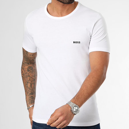 BOSS Confezione Da 3 Calzini Uomo In Cotone Resistente, Tinta Unita, Composizione 75% Cotone, 23% Poliammide, 2% Elastan, Vestibilità Comoda, Importati