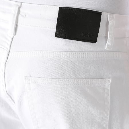 LBO - Pantalón corto vaquero relajado 3250 Blanco