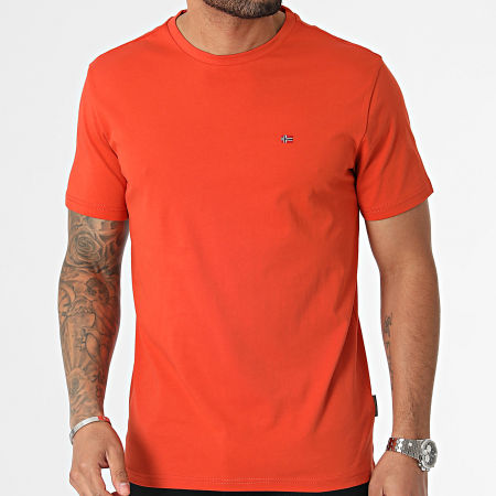 Napapijri - Camiseta Salis A4H8D Naranja