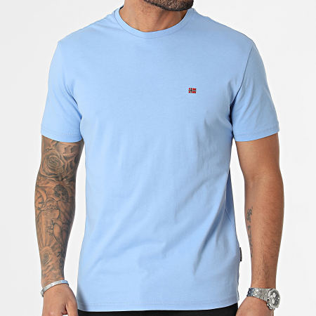 Napapijri - Tee Shirt Salis A4H8D Bleu