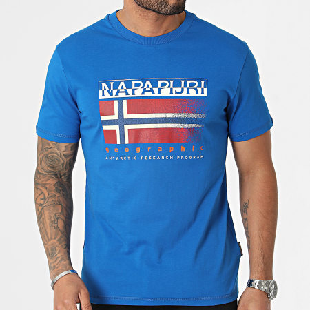 Napapijri - Camiseta S-Kreis A4HQR Azul