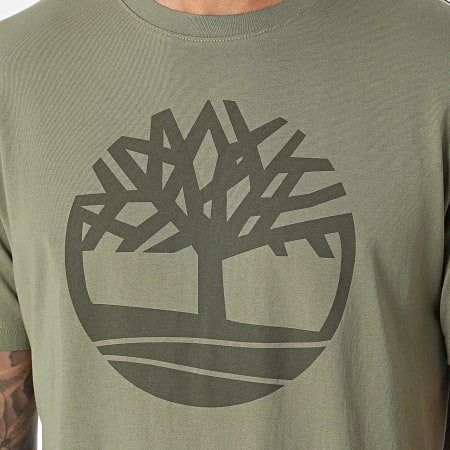 Timberland - A2C2R Camiseta verde caqui