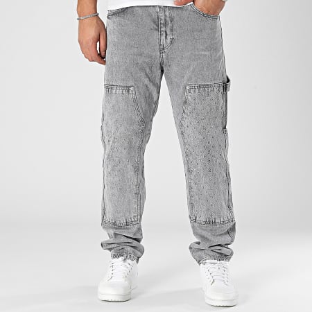 2Y Premium - Jeans grigio erica dal taglio regolare
