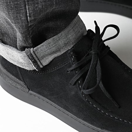 Clarks - Chaussures Courtlite Seam Black Side