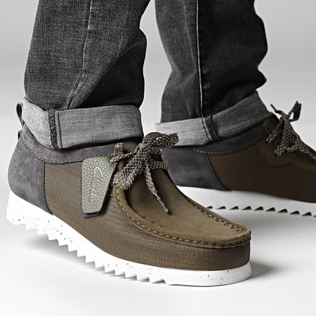 Clarks - Chaussures Wallabee Ftrelo Oive Combination