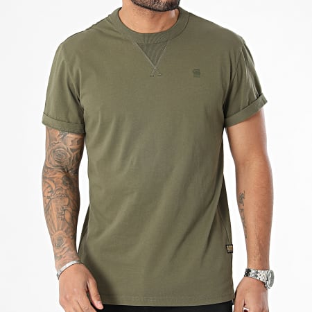 G-Star - Camiseta Nifous D24449-336 Verde caqui