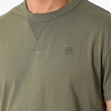 G-Star - Tee Shirt Nifous D24449-336 Vert Kaki