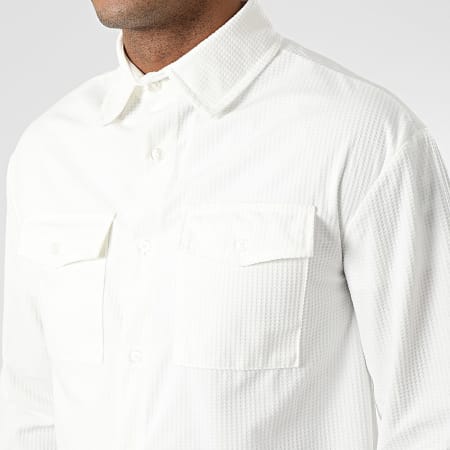 KZR - Set camicia e pantaloni bianchi