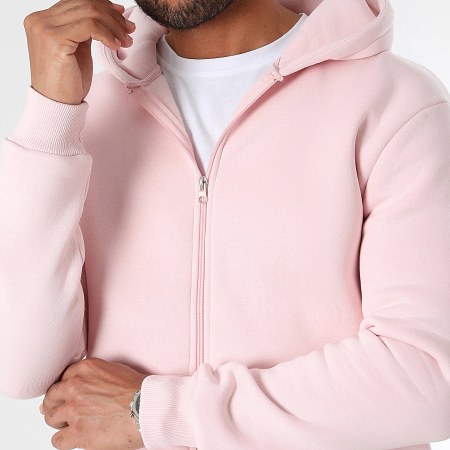 LBO - Zip Hoodie 3346 Lichtroze