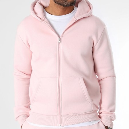 LBO - Zip Hoodie 3346 Lichtroze