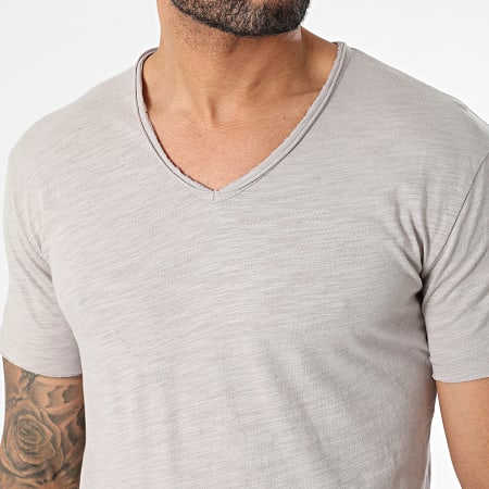 MTX - Camiseta cuello pico Gris