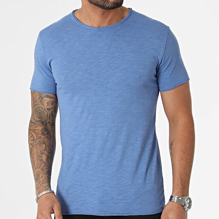 MTX - Camiseta azul jaspeada