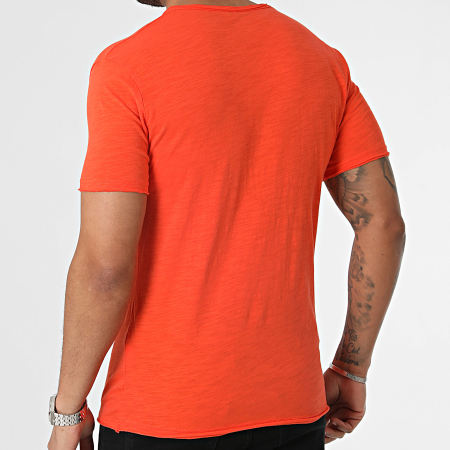 MTX - Tee Shirt Orange Chiné