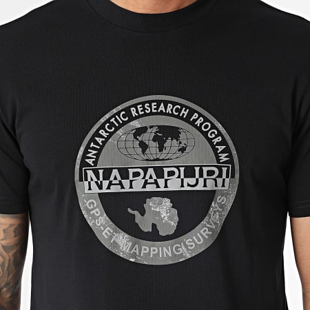 Napapijri - Camiseta S-Bollo A4H9K Negra
